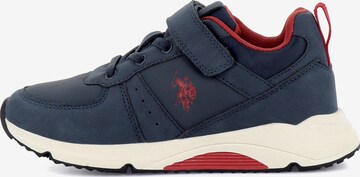 Baskets 'Jordy' US POLO ASSN. en bleu : devant