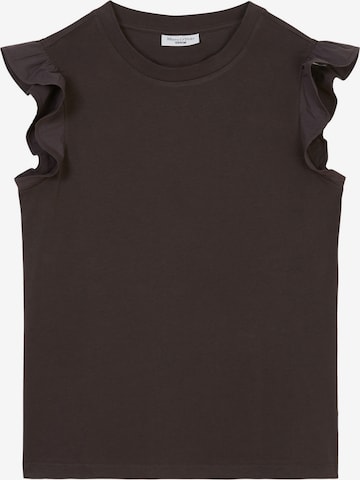 T-shirt Marc O'Polo en marron : devant