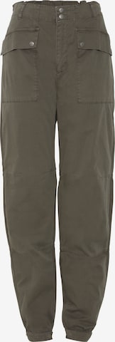 PULZ Jeans Loose fit Cargo Pants 'drew' in Green: front