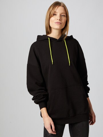 ABOUT YOU x Benny Cristo Sweatshirt 'Len' in Schwarz: predná strana