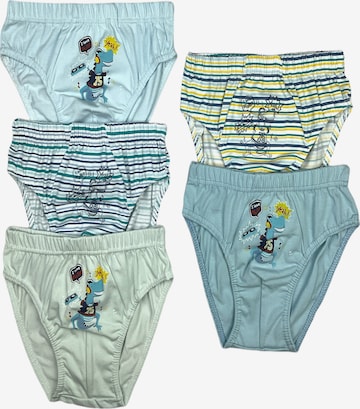 Pantaloncini intimi 'Jungen Slips Dino' di LOREZA in colori misti: frontale