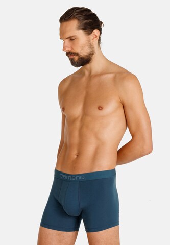 Boxer di camano in blu