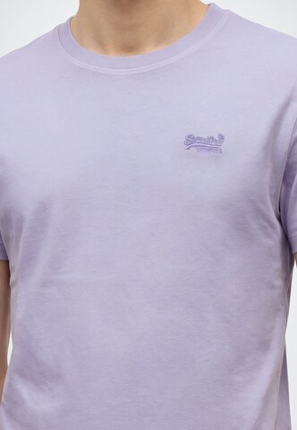 T-Shirt 'Essential' Superdry & Co en violet