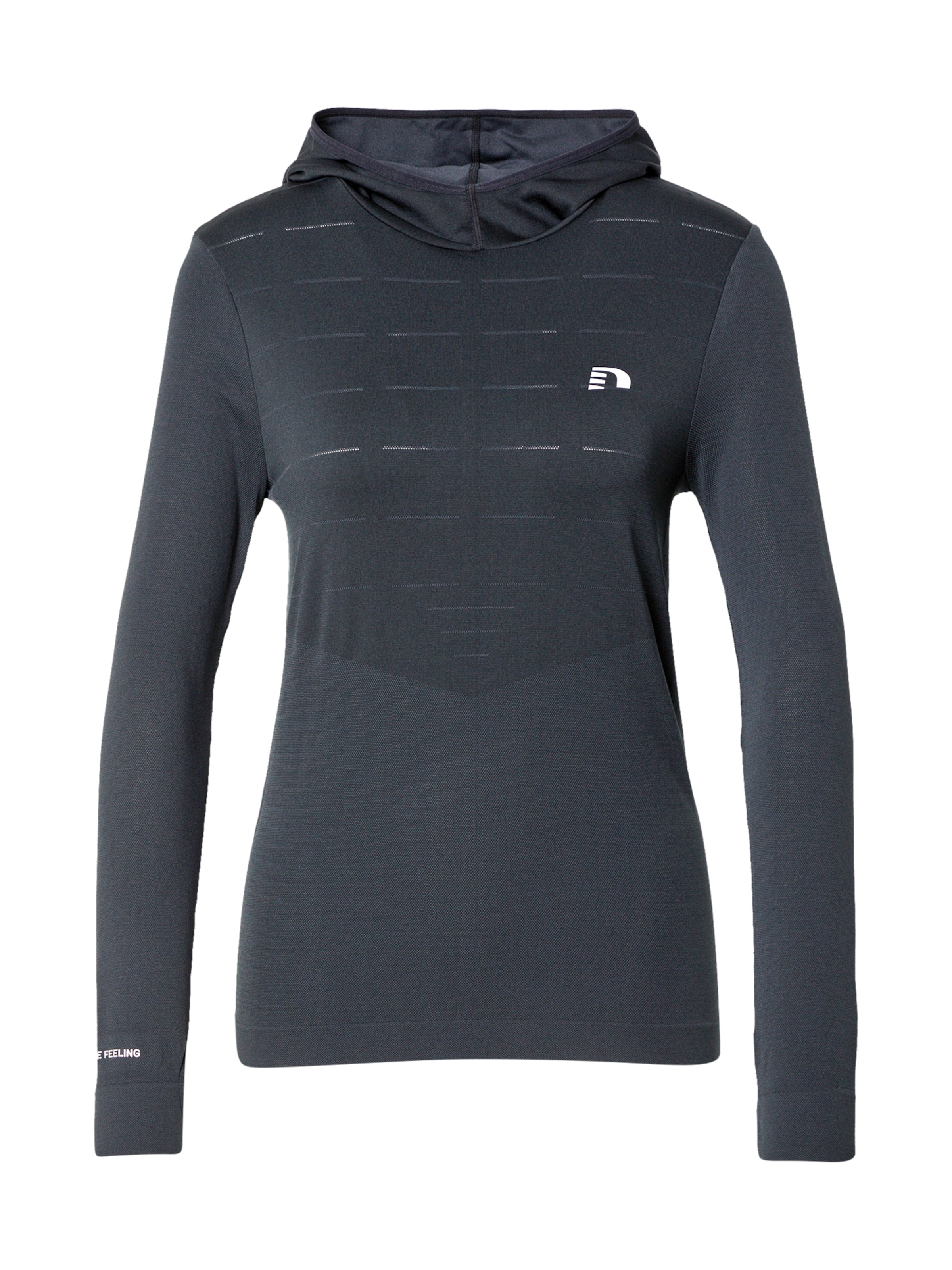 Newline Sports sweatshirt 'Cambrigde' in Black: front