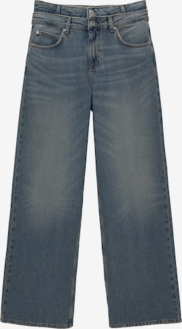 Pull&Bear Wide Leg Jeans in Blau: predná strana