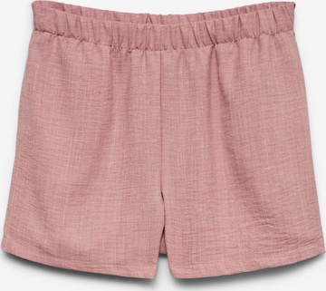 Pantalon 'VMMelaney' VERO MODA en rose : devant
