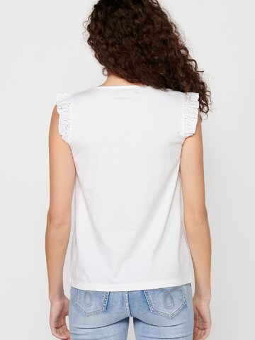 T-shirt KOROSHI en blanc