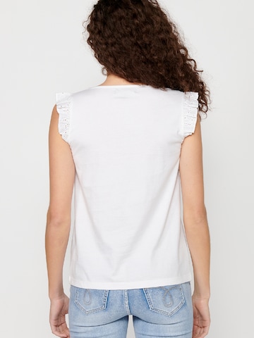 KOROSHI - Camiseta en blanco