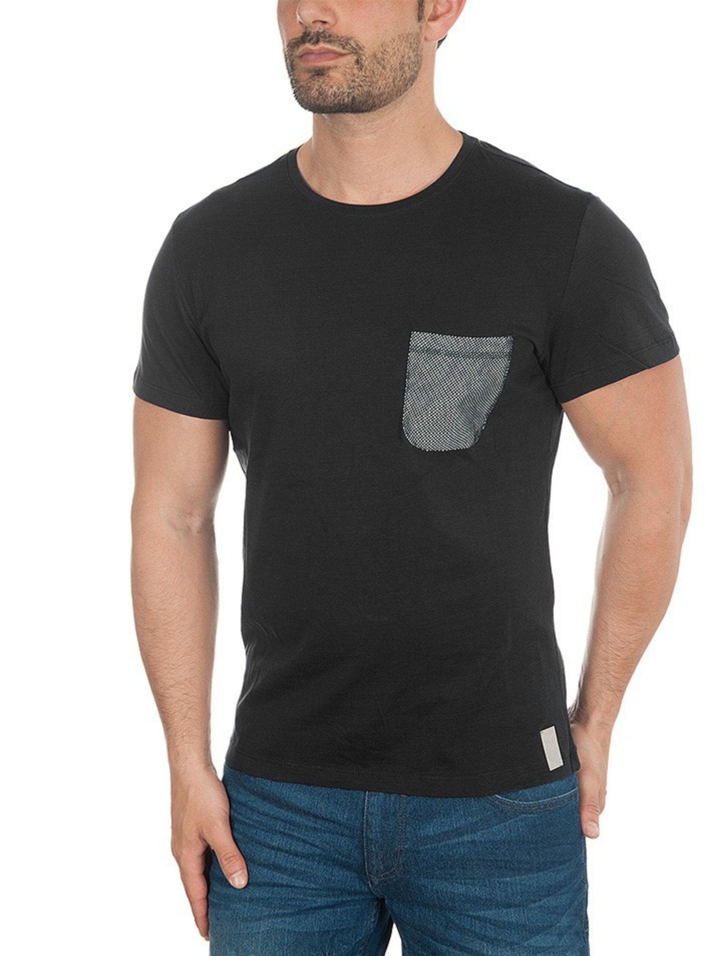 BLEND Shirt 'BHTobi' in Zwart