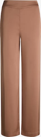JOOP! Wide leg Trousers in Brown: front