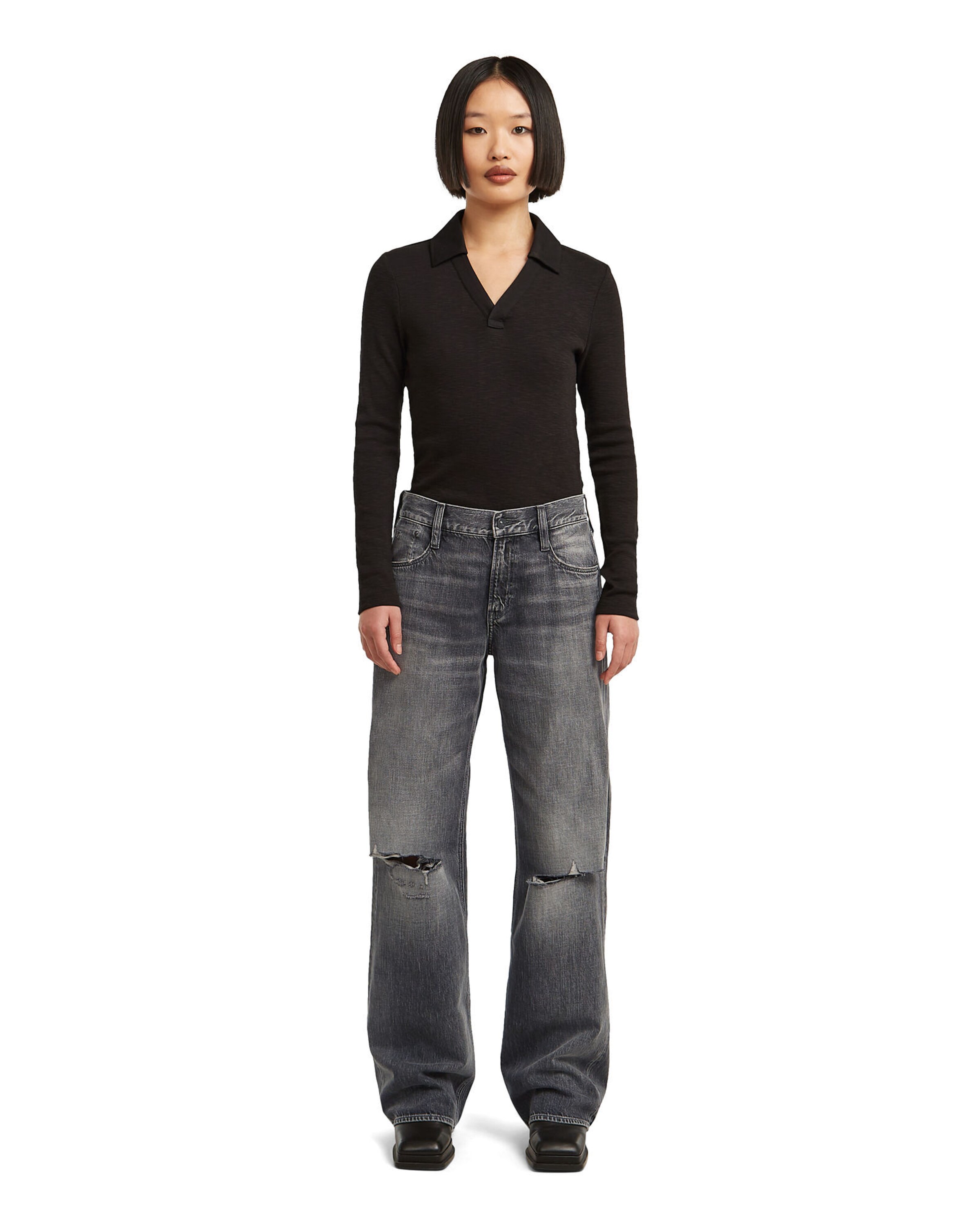 G-STAR Loosefit Jeans in Grau