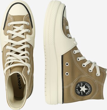 Sneaker alta di CONVERSE in marrone