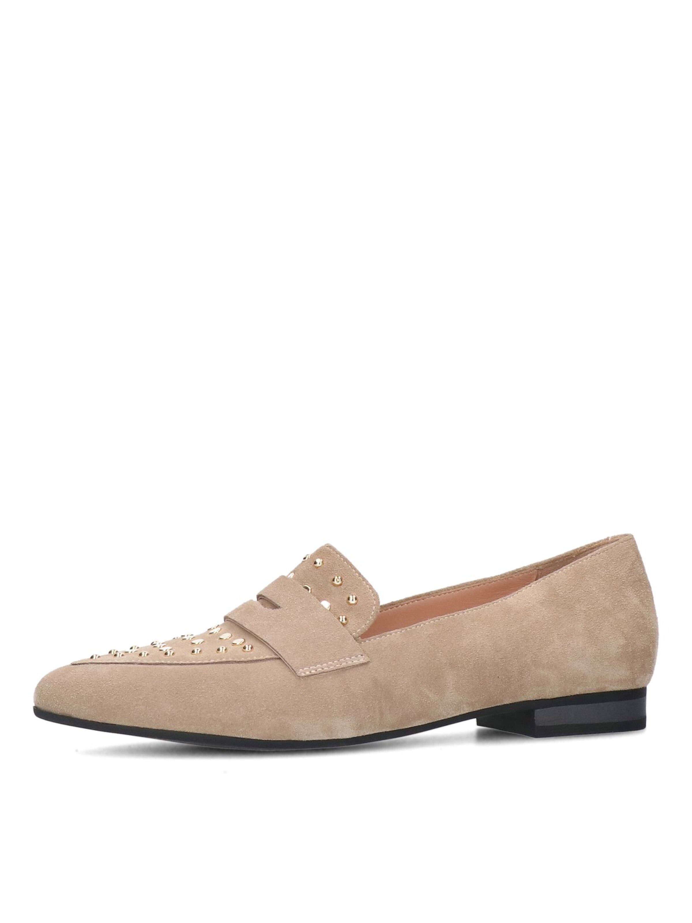 Chaussure basse MANFIELD en beige : devant