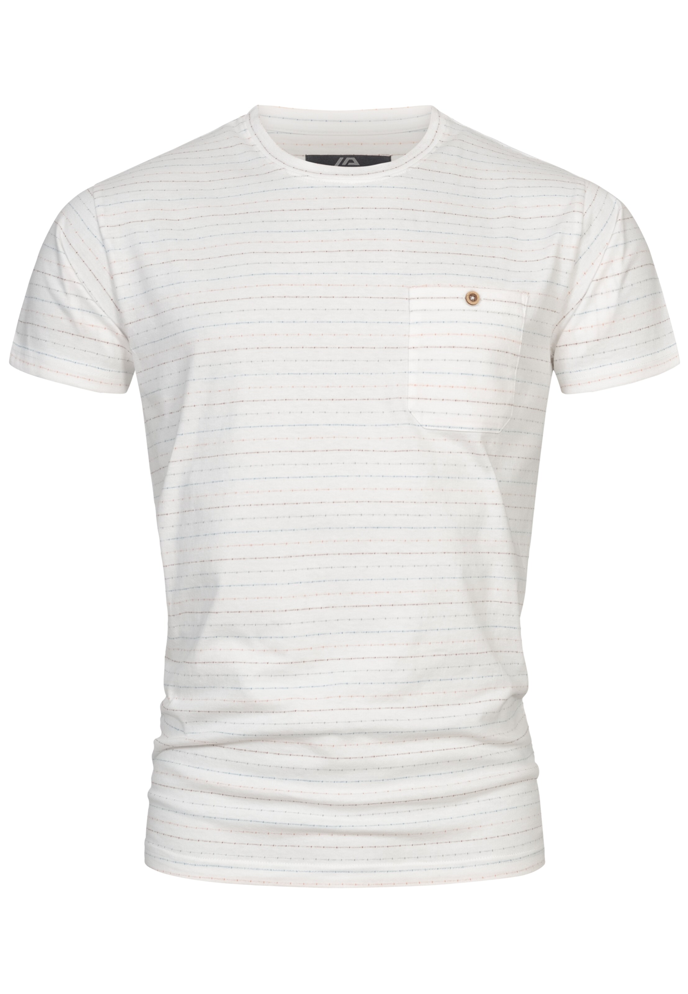 INDICODE JEANS Shirt 'Helmuth' in Weiß: Vorderseite