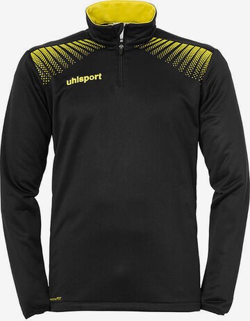 UHLSPORT Athletic Sweatshirt in Black: front