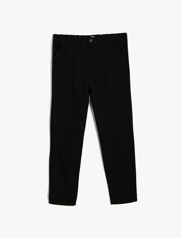 Koton Slim fit Trousers in Black: front