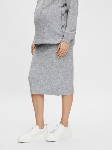 MAMALICIOUS Skirt 'Milla' in Grey: front