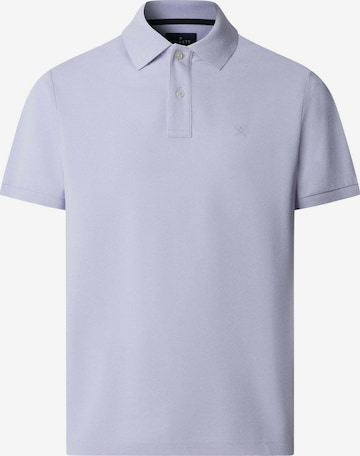 Hackett London Poloshirt in Lila: Vorderseite
