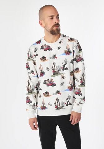 Colin's Sweatshirt in Wit: voorkant