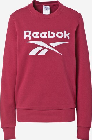 Reebok Sweatshirt in Red: front