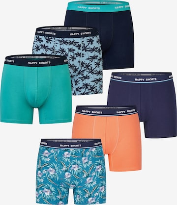 Happy Shorts - Boxers ' Tropic-Prints ' em mistura de cores: frente