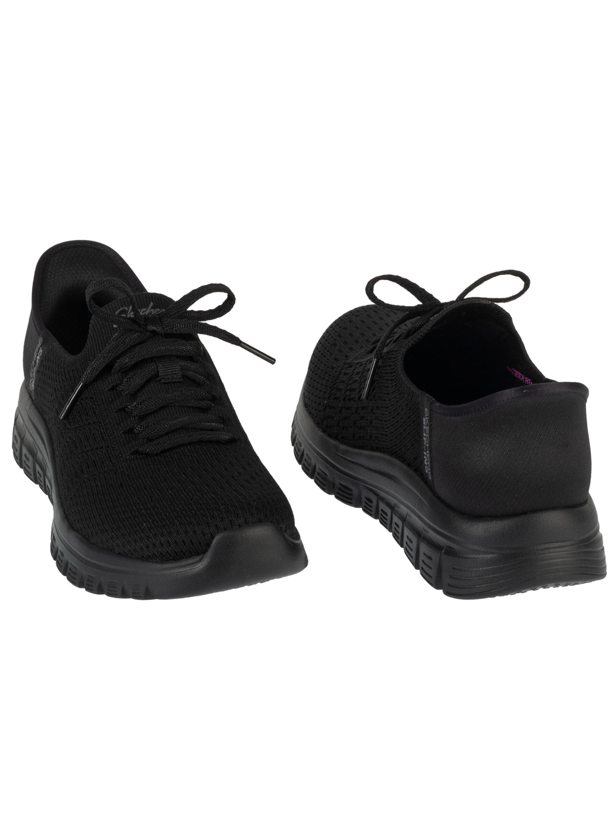 SKECHERS Sneakers laag 'Graceful - First Blush' in Zwart