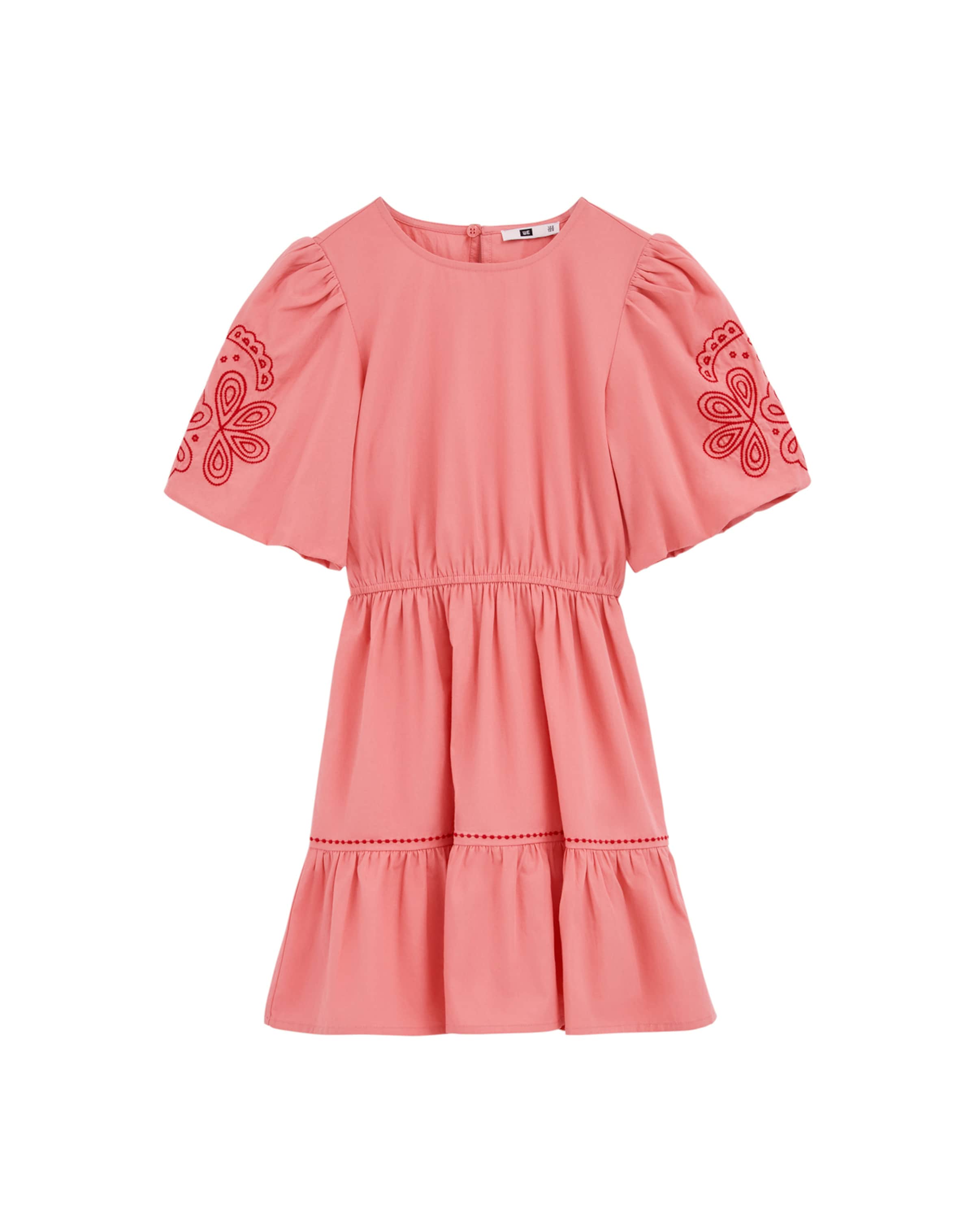 WE Fashion Šaty – pink: přední strana