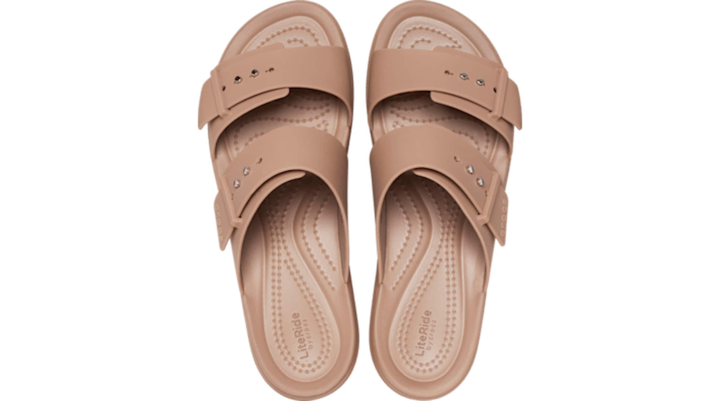 Crocs Šľapky 'Brooklyn ' - Hnedá