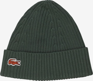 LACOSTE Hut oder Mütze One Size in Grün: Vorderseite