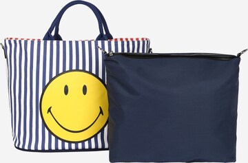 STEFFEN SCHRAUT Shopper 'SMILEY NYC SHOPPER' in Blue: front