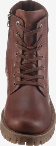 JOSEF SEIBEL Lace-Up Boots 'Cheston' in Brown