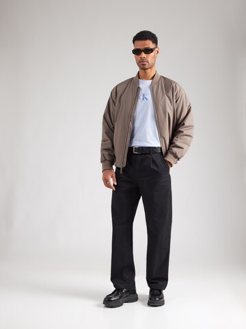 Calvin Klein Jeans Tričko - Fialová