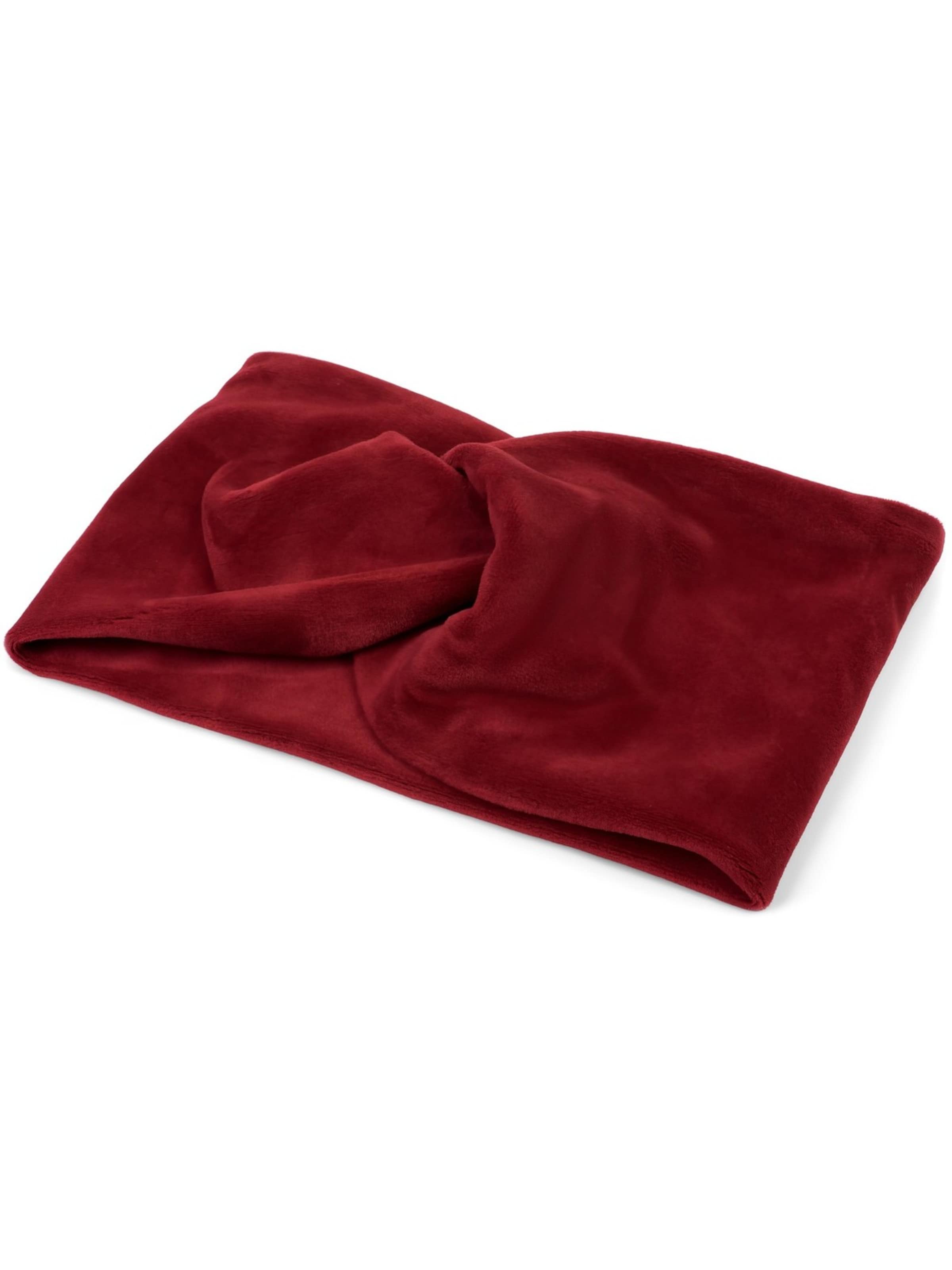 styleBREAKER Haarschmuck 'Samt Stirnband mit Twist Knoten'‌‌‌‌‌‌‌‌ in Rot