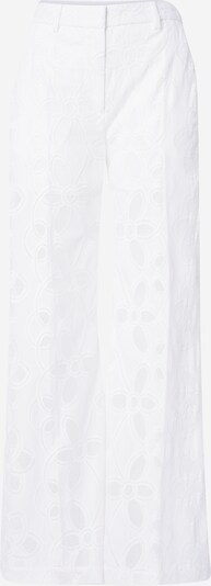 Munthe Παντελόνι με τσάκιση 'EILEEN' σε λευκό, Άποψη προϊόντος