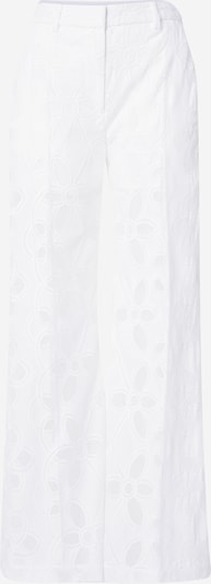 Munthe Calças com vincos 'EILEEN' em branco, Vista do produto