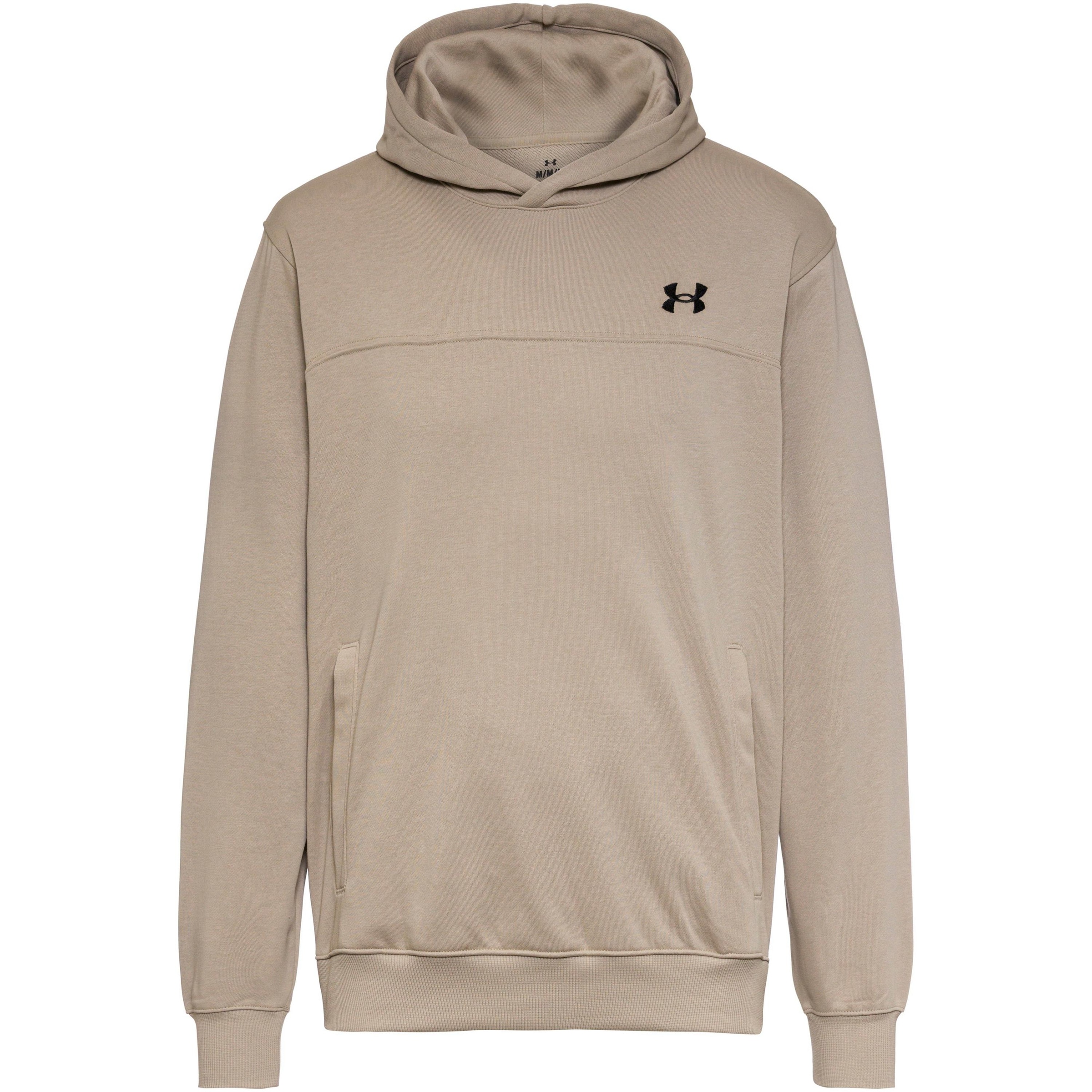 UNDER ARMOUR Sportsweatshirt 'Rival' in Bruin: voorkant