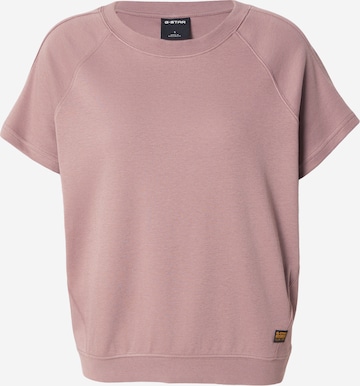 G-STAR - Camisa em roxo: frente