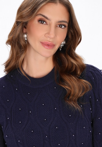faina Pullover 'Fashion Look' in Blau