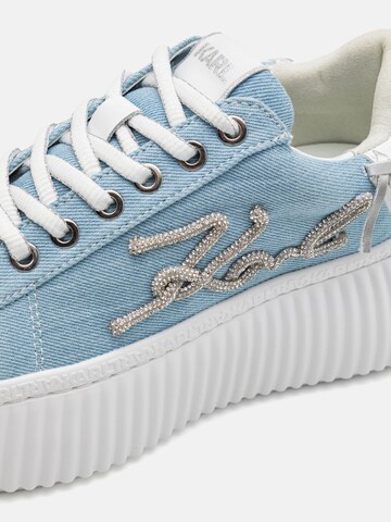 Karl Lagerfeld Sneakers laag in Blauw