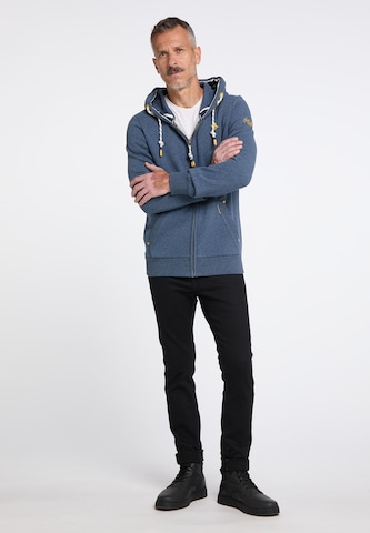 Schmuddelwedda Zip-Up Hoodie in Blue