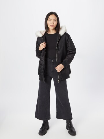 River Island Jacke in Schwarz