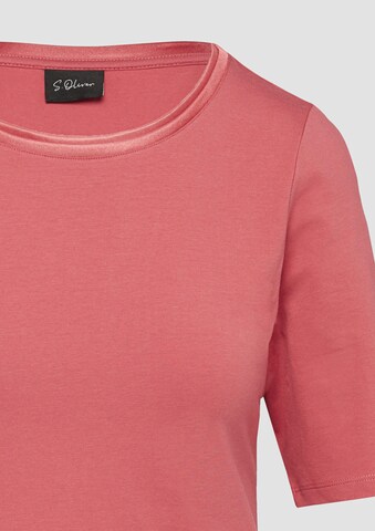 s.Oliver BLACK LABEL Shirt in Roze