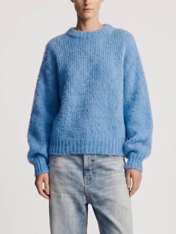americandreams Oversized Sweater 'Leonnie' in Blue