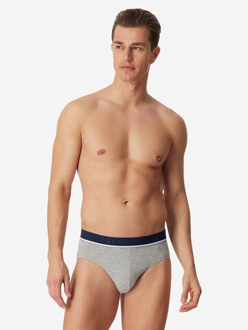 SCHIESSER Slip '95/5 Organic Cotton' in Grey: front