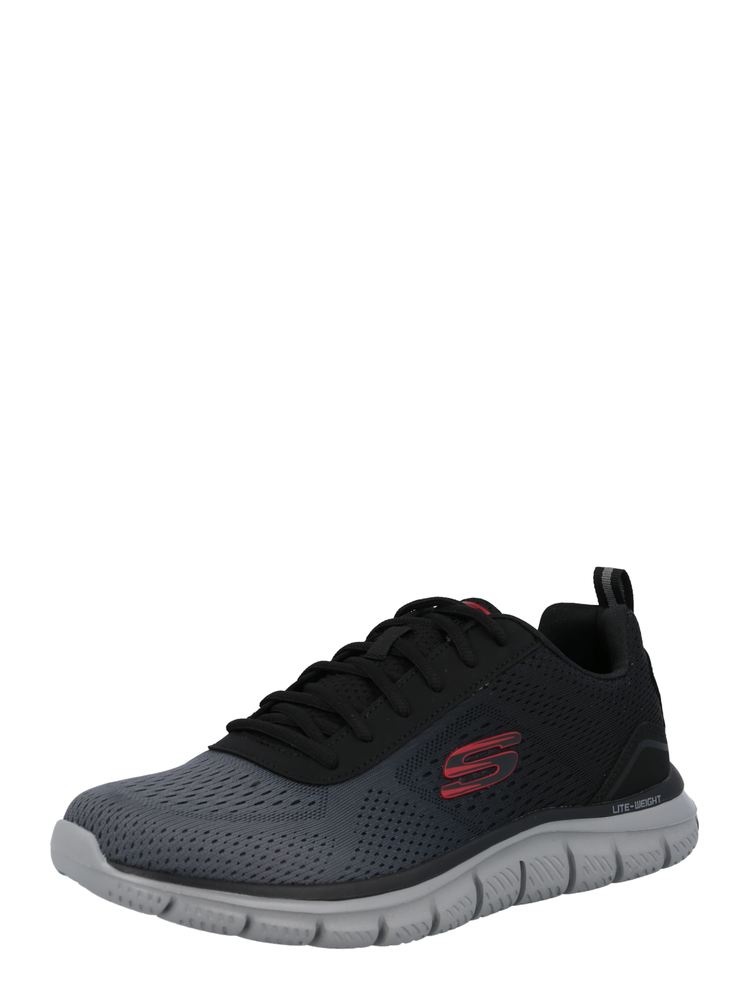 SKECHERS Platform trainers 'Track Ripkent' in Black: front