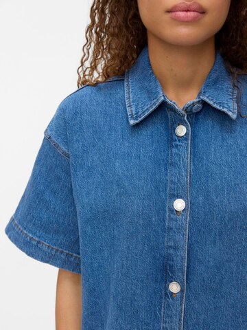 Chemisier 'VMTessa' VERO MODA en bleu