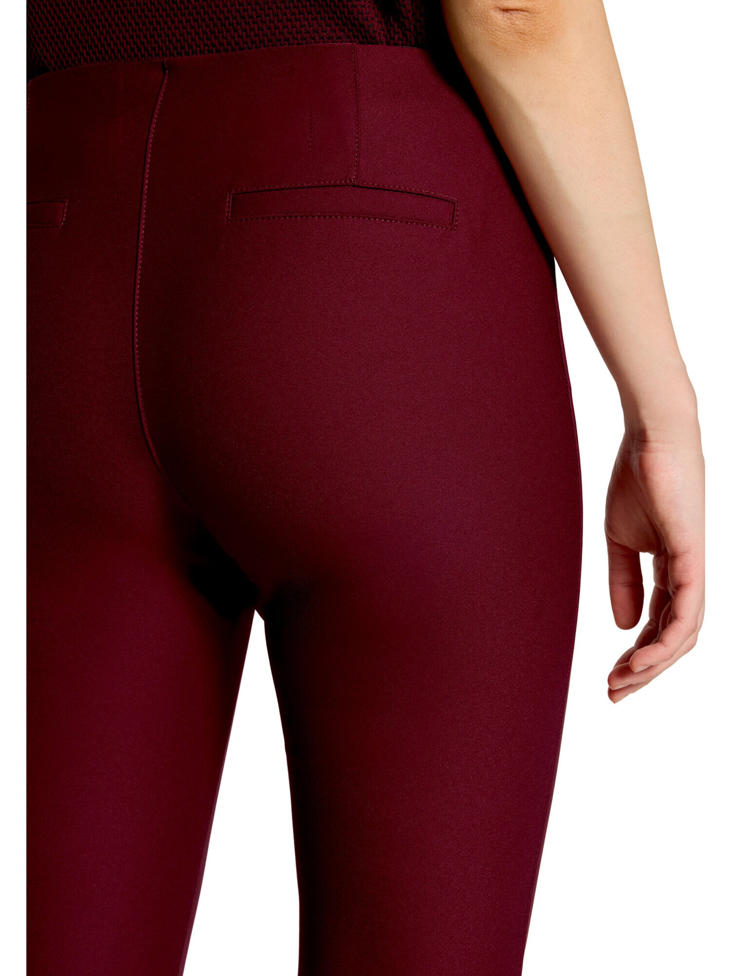 Coupe slim Pantalon Betty Barclay en rouge