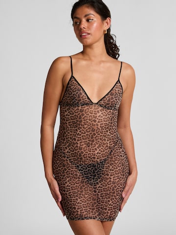Hunkemöller Negligee in Black: front