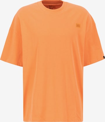 Tricou 'RL T' de la ALPHA INDUSTRIES pe portocaliu: față