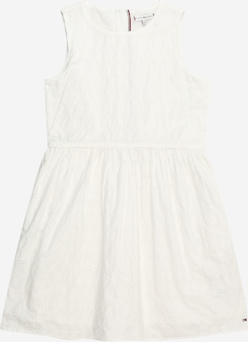 TOMMY HILFIGER - Vestido en blanco: frente